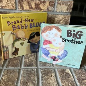 Brand New Baby & Big Brother Hardcover Children’s Book Collection